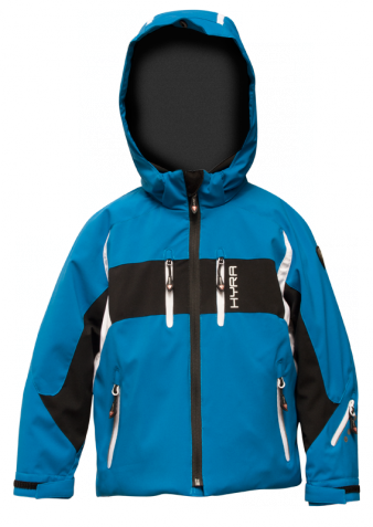 Детская горнолыжная куртка  HYRA.   Арт.HJG1367-155 blue-black