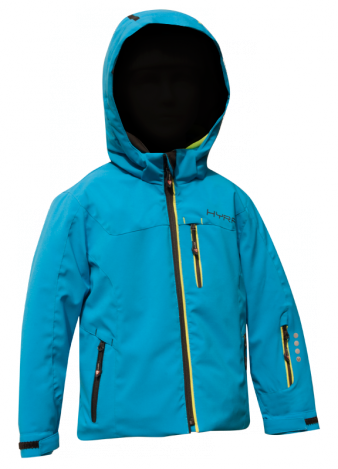 Детская горнолыжная куртка  HYRA   Арт.HJG1377-246 turquoise-black