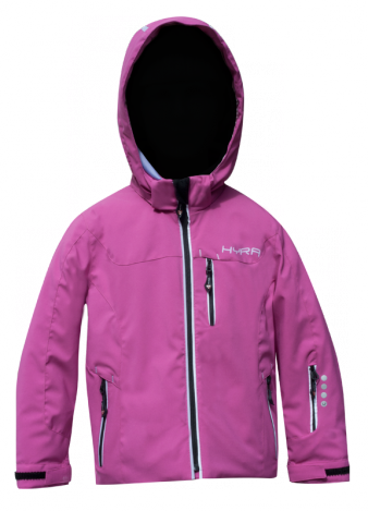 Детская горнолыжная куртка  HYRA   Арт.HJG1377-75 fuxia-light violet