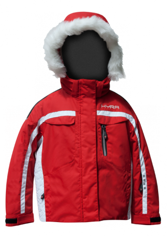 Детская горнолыжная куртка  HYRA.   Арт.HJG2381-61 :  red-white,