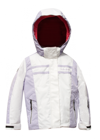 Детская горнолыжная куртка  HYRA.   Арт. HJG4383-77 white-light violet