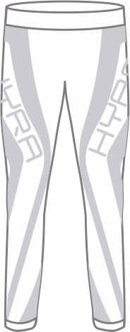 Термобелье женское-брюки  HYRA.   Арт: HLI9427-90-white-of-white